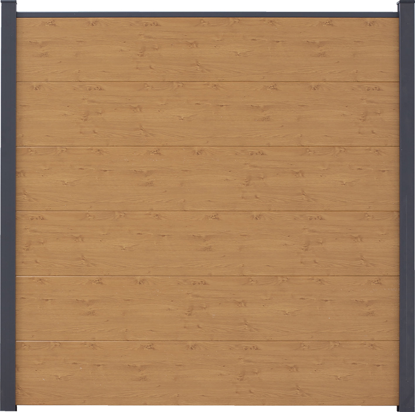 Asteiche Natur, 180x180x1,9 cm Bausatz