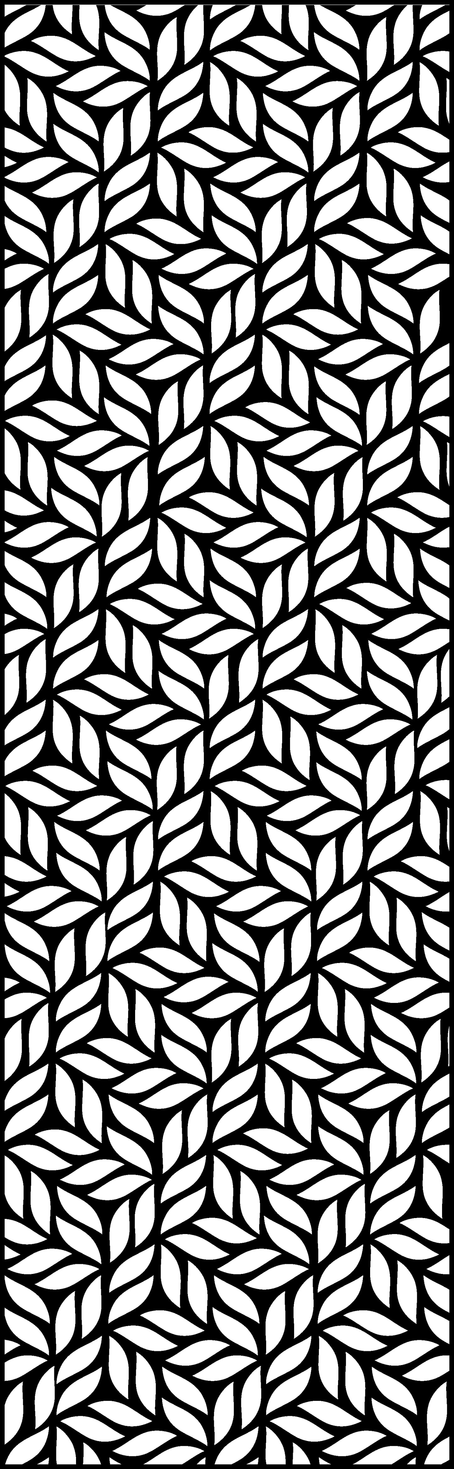 ARTROX XL-Designelement Leafs
