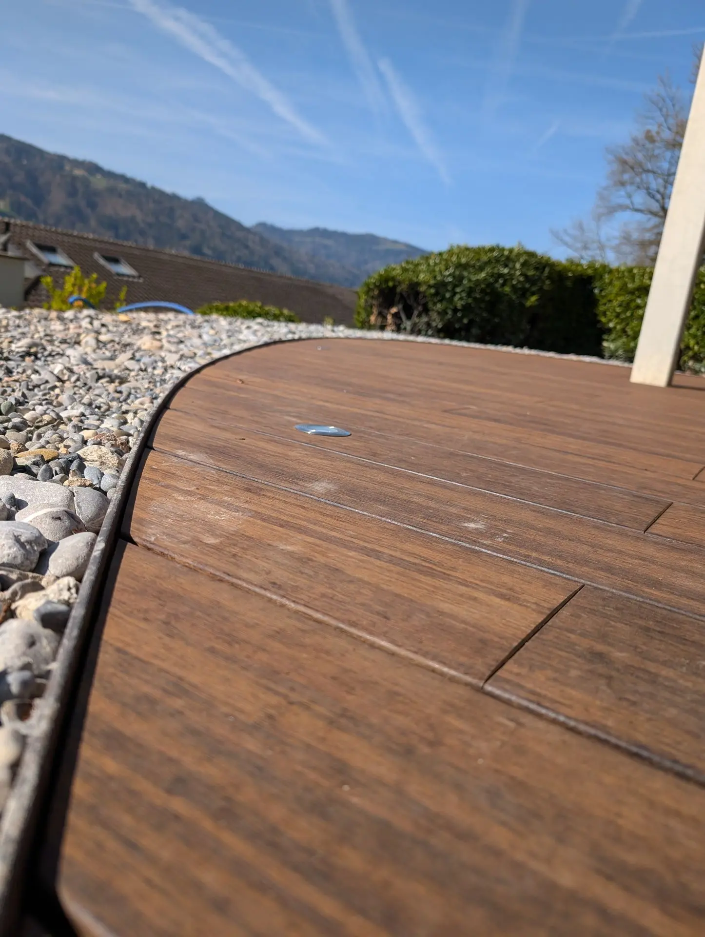 Bambus Terrasse